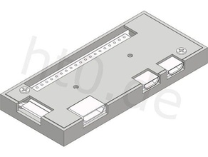 port kesikler farklı raspberry pi sıfır durumda birçok çeşitleri 3d baskı 3d print model - Mito3D