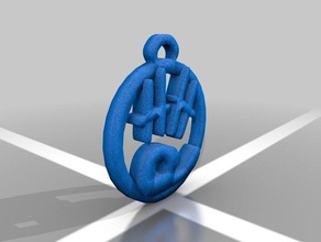 helping hands keychain keychains 3d print model - Mito3D