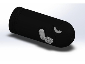 bullet bill flash hider sport et loisirs 3d print model - Mito3D