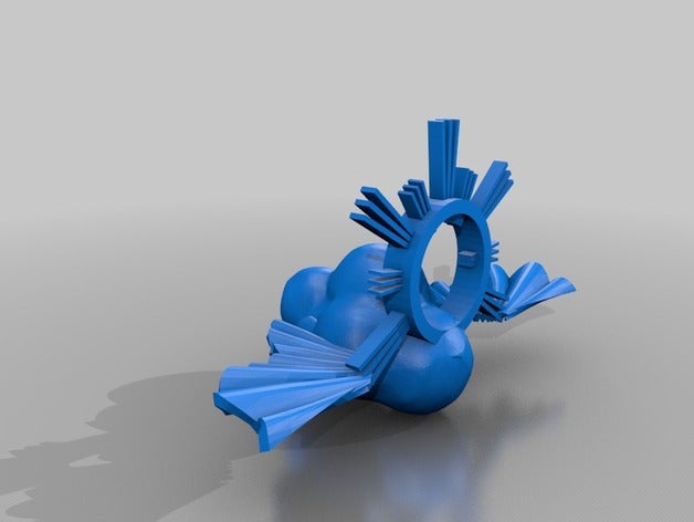 en la nube las esculturas 3D print model - Mito3D