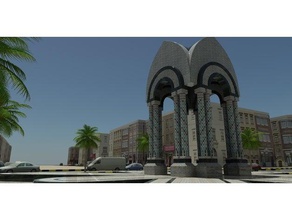 memorial edifici e strutture 3d print model - Mito3D
