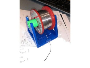 solda de spool suporte eletrônica 3d print model - Mito3D