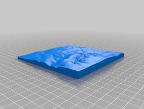 nettlecombe Mahkemesi Vadisi öğrenme fsc coğrafya cep dağlar 3d print model - Mito3D