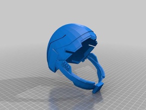 ender oyunu flash takım kask kostüm 3d print model - Mito3D