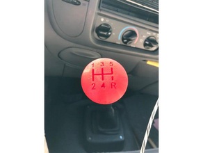 simple gear shift knob 5&r automotive 3d print model - Mito3D