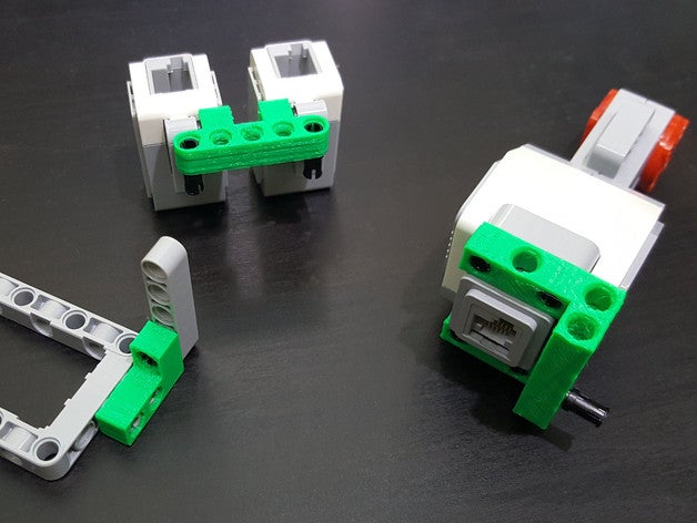 lego mindstorm técnica parte do designer robótica personalizável technic 3D print model - Mito3D