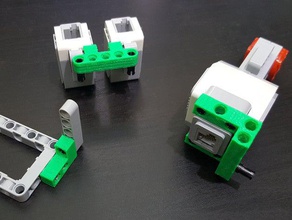 lego mindstorm technic part designer robotics customizable 3d print model - Mito3D