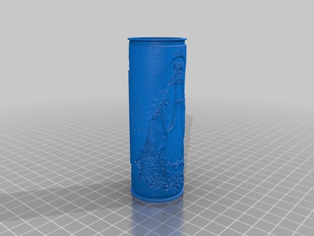 lithophane nossa senhora A impressão 3d 3D print model - Mito3D
