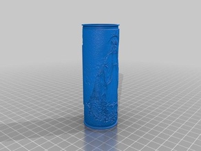 lithophane nossa senhora 3d-drucken 3d print model - Mito3D