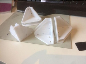 corner bracket diy box storage 3d print model - Mito3D