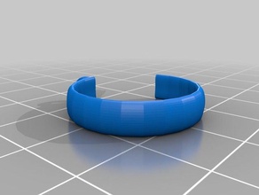 Ohrring 3d-drucken Kreis 3d print model - Mito3D