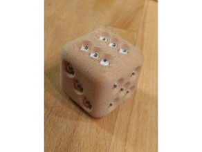parametric dice googly eyes toy & game accessories openscad 3d print model - Mito3D