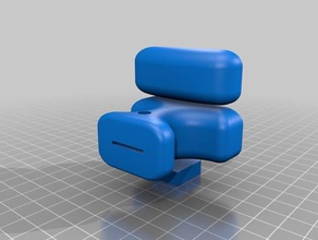 Keramik-push-Messer sport & im freien 3d print model - Mito3D