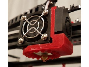 tronxy x5s part cooling fan original radial 3d printer parts 3d print model - Mito3D