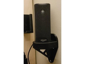 amazon tap wallmount audio alexa awesome wall mount 3d print model - Mito3D