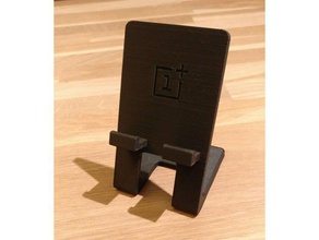 oneplus suporte do telefone celular dock de stand 3d print model - Mito3D