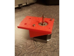 10 Serie extrusion y axis motor mount 3d-Drucker Teile 3d print model - Mito3D