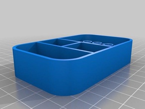 altoids tin insert nozzles 3d printer accessories container dividers nozzle organizer parts 3d print model - Mito3D