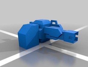 bloxy mini gun 3d printing 3d print model - Mito3D