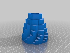 dumm, geometrische Skulpturen 3d print model - Mito3D