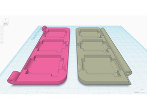 3ds carrello titolare remix video giochi la cartuccia gioco nintendo 3d print model - Mito3D