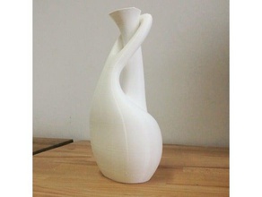 klien şişe vazo model mobilya spiral 3d print model - Mito3D