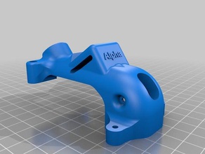 empuje uav alfa - spaz pod gopro La impresión en 3d drone 3d print model - Mito3D