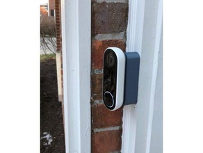 nest hello video doorbell brackets camera 3d print model - Mito3D