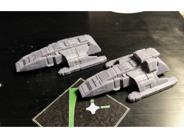 Tuna sınıf runabout küçük ölçekli oyuncak & oyun aksesuarları mekik star trek online 3D print model - Mito3D