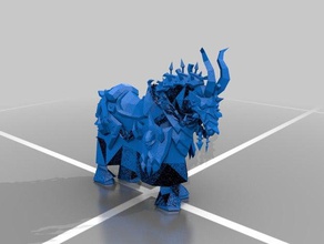 wow caballo a los animales el monte de guerra mundo warcraft 3d print model - Mito3D