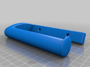 toilet paper holder support pq 3d printing 3d print model - Mito3D