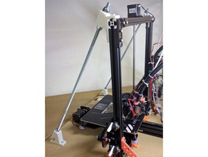 tevo tarantula rear mount screw brace 3d printing 3d print model - Mito3D