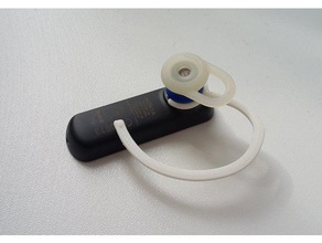 earholder nokia bh-108 mãos-livres bluetooth o áudio 3d print model - Mito3D
