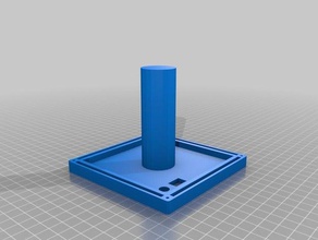 litophane base de la lámpara f r led raya art 3d print model - Mito3D