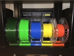 fila stand 3d printer accessories filament holder spool 3d print model - Mito3D