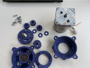 nema23 planetary gear machine tools 3d print model - Mito3D