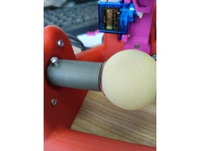 eggbot vantuz tutucu masa tenisi topu kaynakları enlonged Robotik freecad jjrobots 3d print model - Mito3D