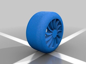 wheel v2 automotive 3d print model - Mito3D