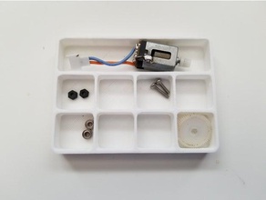 petite autonome pièces essayer porte-outils & boîtes 3d print model - Mito3D