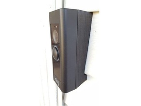 ring pro siding mount w 15 degree tilt camera doorbell 3d print model - Mito3D