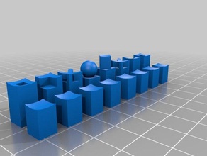 altoids bauhaus chess 3d print model - Mito3D
