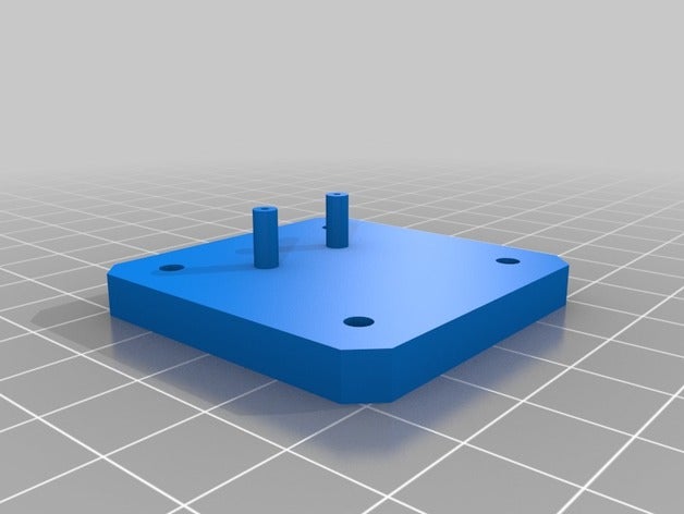 support stop axe x cr-10s 3d-drucken 3D print model - Mito3D