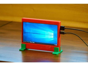 7-pollici hdmi lcd c touch computer 7inch waveshare 3d print model - Mito3D