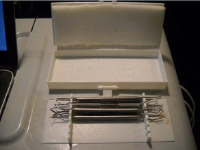 réparé scad coustomisable boucle box v3 dentaire boîte à outils de l'organisation 3d print model - Mito3D