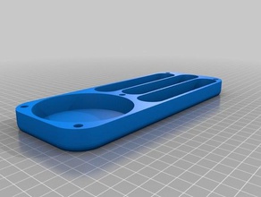 dnd dadi box + vassoio i 3d print model - Mito3D