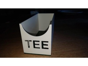 box Teebeutel teebeutel Container storage Tee Tee-Tasche tee 3d print model - Mito3D