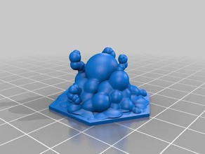 gloomhaven - poison gas trap remix games 3d print model - Mito3D