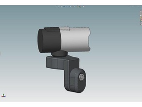 microsoft lifecam studio de montagem câmera Impressora 3d acessórios suporte 3d print model - Mito3D