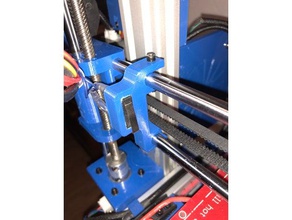x-stop 3d printer parts aluumbau greeetech prusa x stop 3d print model - Mito3D