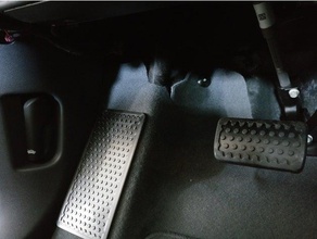 chevy bolt ev poggiapiedi deadpedal tappeto protettore automotive 3d print model - Mito3D